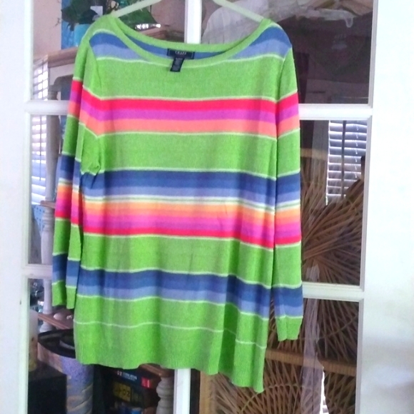 Chaps Sweaters - Chaps Cotton/Linen Summer Sweater. Sz XL in great shape